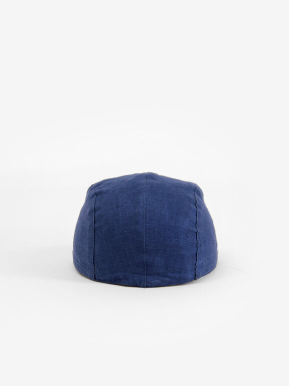 CARIBOU CASQUETTE EN LIN - INDIGO