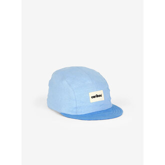 CARIBOU CASQUETTE EN LIN - DUO BLEU PÂLE