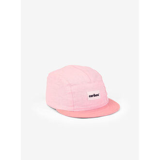 CARIBOU CASQUETTE EN LIN - DUO ROSE PÂLE