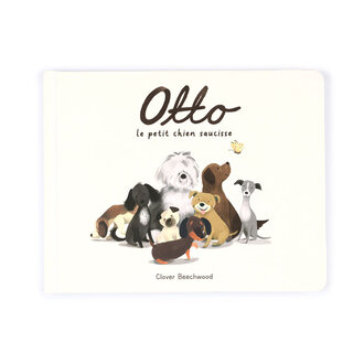 JELLYCAT LIVRE - OTTO LE PETIT CHIEN SAUCISSE