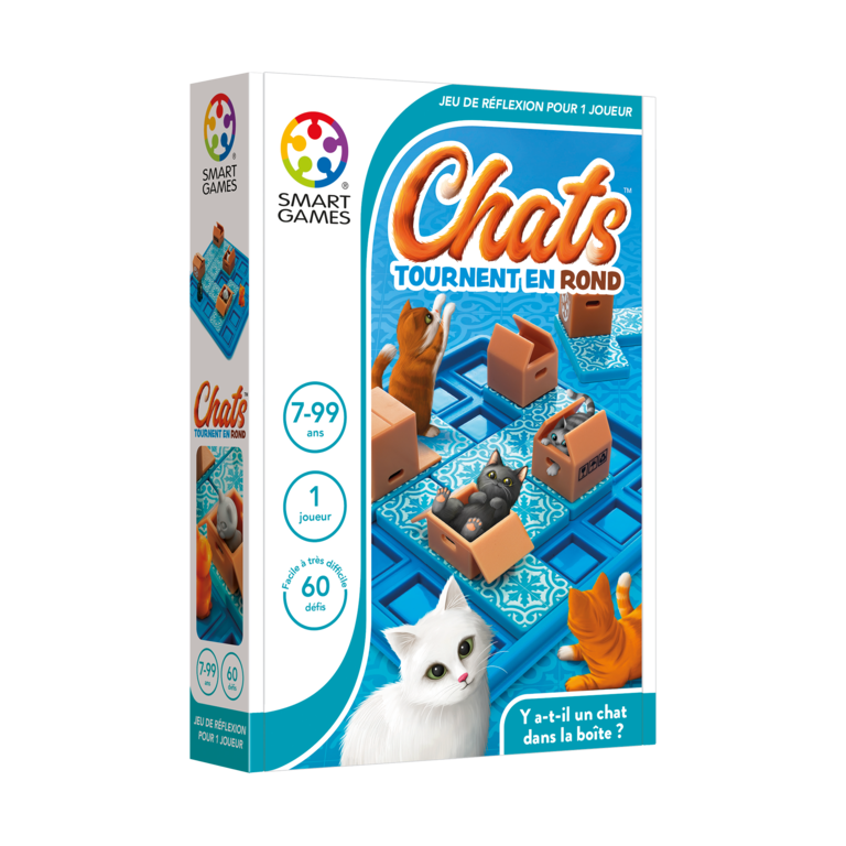 SMART GAMES JEU ÉDUCATIF - CHATS TOURNENT EN ROND