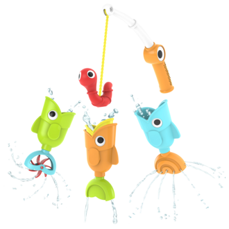 YOOKIDOO JOUET DE BAIN - ENS. DE PÊCHE ATTRAPE & ARROSE