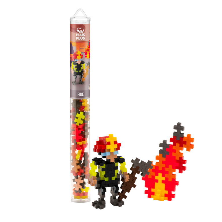 PLUS-PLUS TUBE GO 70MCX - POMPIER