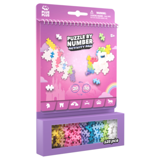 PLUS-PLUS CARNET D'ACTIVITÉS 125MCX - CONTE DE FÉE