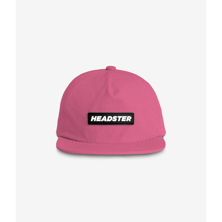 HEADSTER KIDS UNSTRUCTURED CAP - LAZY BUM SMART PINK