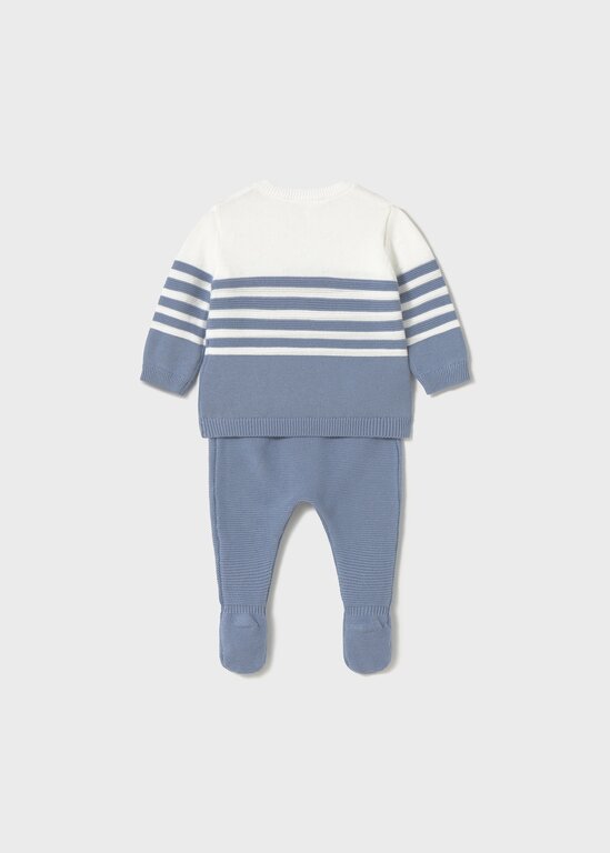 MAYORAL ENSEMBLE EN TRICOT POUR BÉBÉ - BLEU