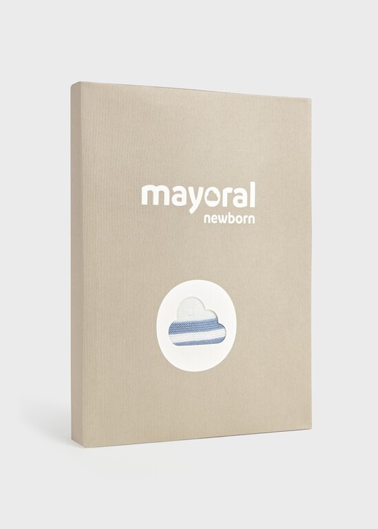 MAYORAL ENSEMBLE EN TRICOT POUR BÉBÉ - BLEU