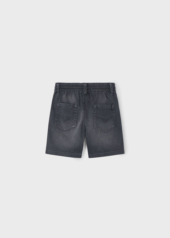 BERMUDA EN DENIM - GRIS