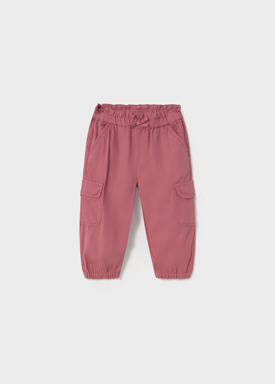 MAYORAL PANTALON CARGO LÉGER - ROSÉ