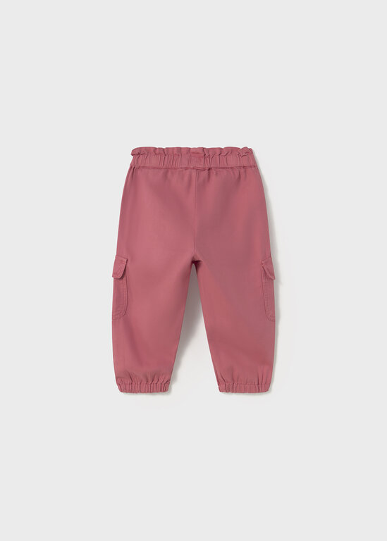 MAYORAL PANTALON CARGO LÉGER - ROSÉ