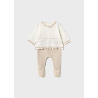 ENSEMBLE EN TRICOT POUR BÉBÉ - PIERRE