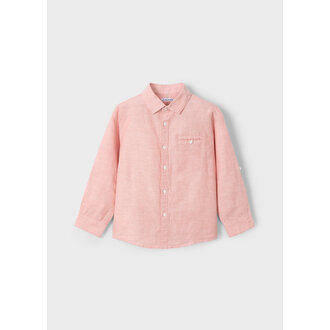 MAYORAL CHEMISE MANCHES LONGUES CHINÉE - SAUMON