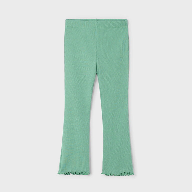 MAYORAL LEGGING ÉVASÉ CÔTELÉ - MENTHE
