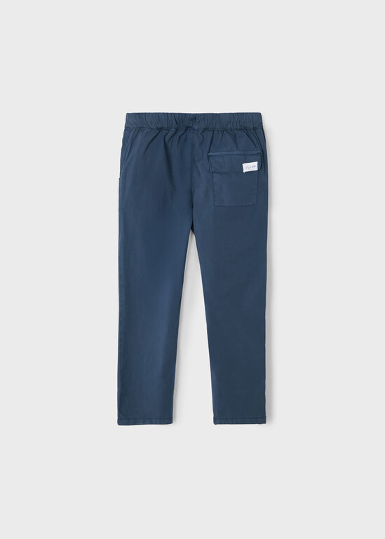 PANTALON EN COTON - MIDNIGHT