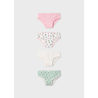 PAQUET DE 4 CULOTTES - ROSE