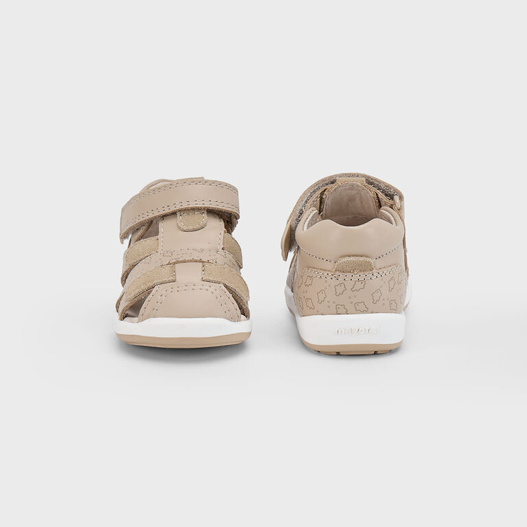 MAYORAL SANDALES EN CUIR VÉRITABLE - BEIGE