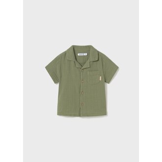 MAYORAL CHEMISE EN MOUSSELINE - SAUGE