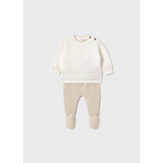 MAYORAL ENSEMBLE EN TRICOT POUR BÉBÉ - BEIGE