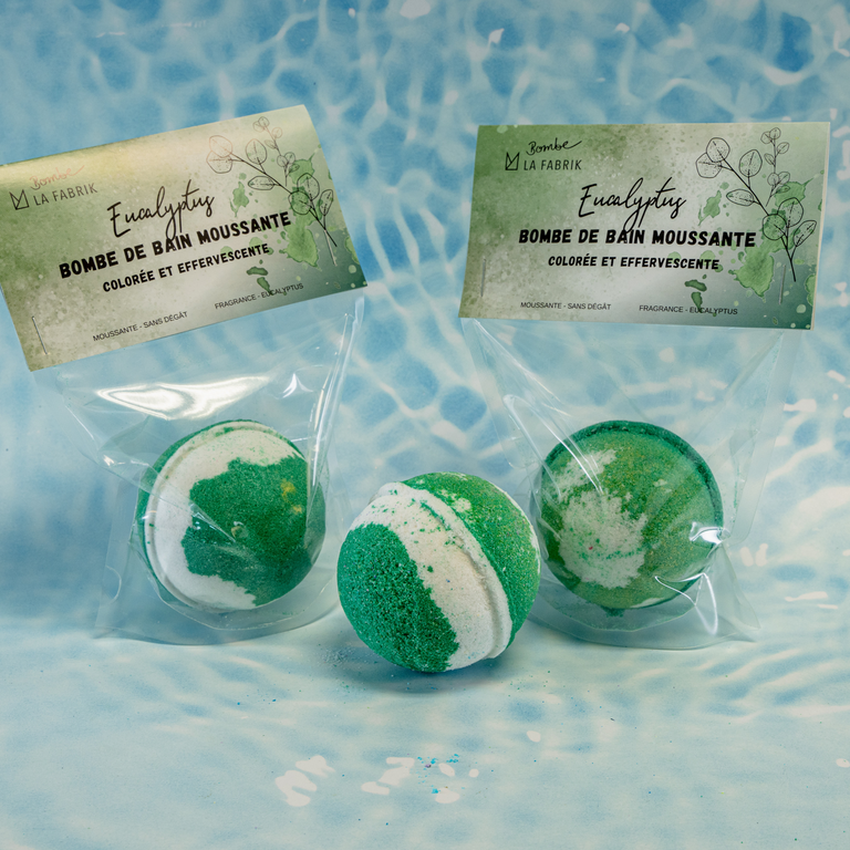 LA FABRIK BOMBE DE BAIN SPHÈRE - EUCALYPTUS
