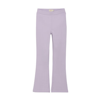 CREAMIE LEGGING FLARE CÔTELÉ - LILAS