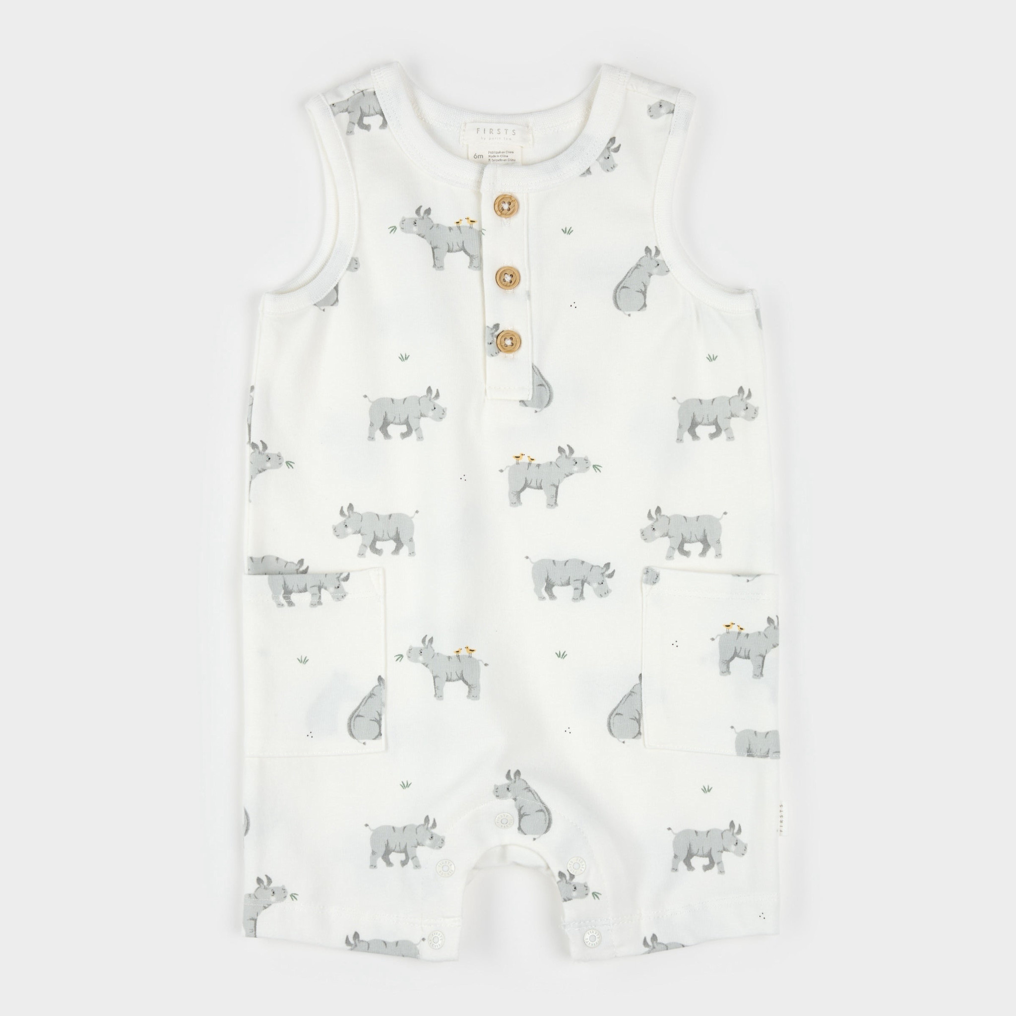 Barboteuse Old Navy Vintage - Orange Et Blanc, Motif Tropical, Taille 14