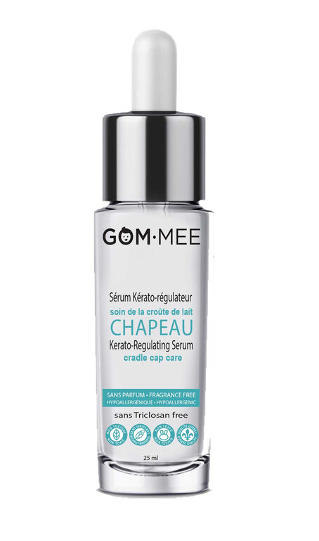 GOMMEE TRAITEMENT CROÛTE DE LAIT (CHAPEAU) POUR BÉBÉ