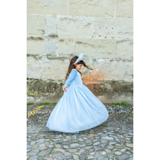 GREAT PRETENDERS ROBE DE PRINCESSE EN VELOURS BLEU - SISTER FOREVER