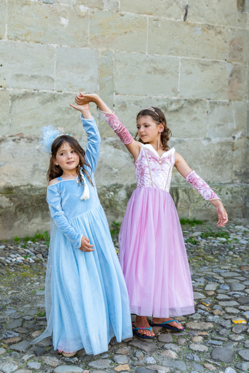 GREAT PRETENDERS ROBE DE PRINCESSE EN VELOURS BLEU - SISTER FOREVER