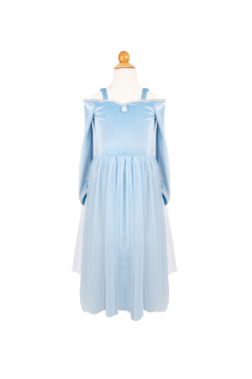 GREAT PRETENDERS ROBE DE PRINCESSE EN VELOURS BLEU - SISTER FOREVER