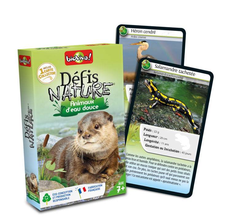 BIOVIVA! DÉFIS NATURE - ANIMAUX D'EAU DOUCE