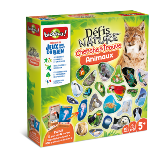 BIOVIVA! DÉFIS NATURE - CHERCHER ET TROUVE LES ANIMAUX