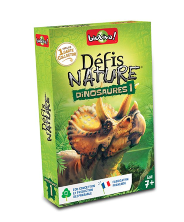 BIOVIVA! DÉFIS NATURE - DINOSAURES 1 VERT