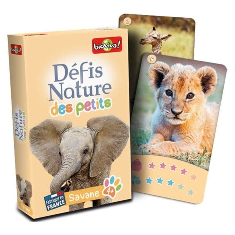 BIOVIVA! DÉFIS NATURE DES PETITS - SAVANE