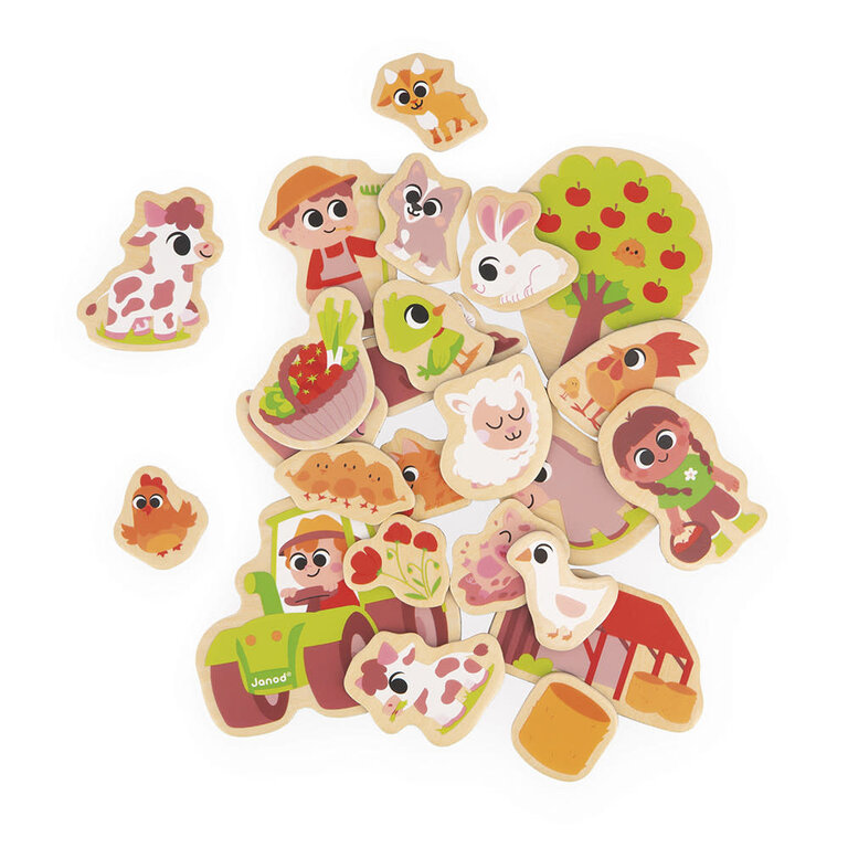 JANOD AIMANTS - FERME 24 PCS
