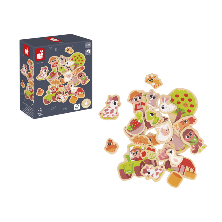 JANOD AIMANTS - FERME 24 PCS