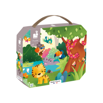 JANOD PUZZLE 36 PCS - ANIMAUX SAUVAGES