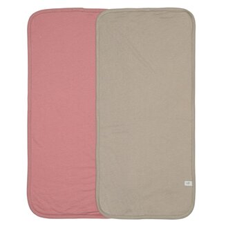 PERLIMPINPIN DUO DE SERVIETTES POUR LE ROT - LOTUS, TAUPE