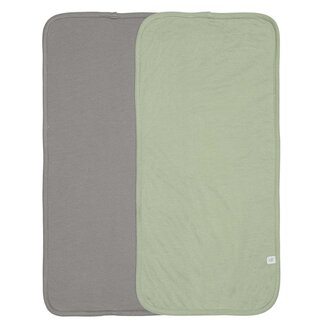 PERLIMPINPIN DUO DE SERVIETTES POUR LE ROT - MOUSSE, GALETS
