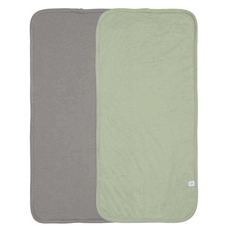 PERLIMPINPIN DUO DE SERVIETTES POUR LE ROT - MOUSSE, GALETS