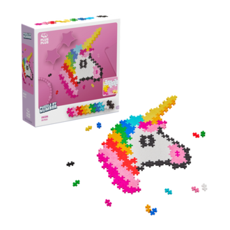 PLUS-PLUS PUZZLE BY NUMBER - LICORNE 250 MCX