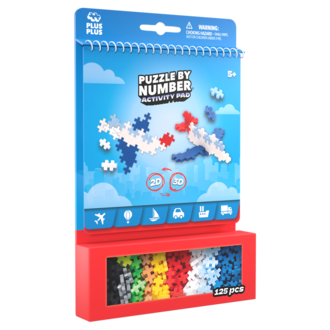 PLUS-PLUS CARNET D'ACTIVITÉS 125MCX - TRANSPORT