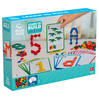 PLUS-PLUS APPRENDRE À BÂTIR 600 MCX - ABC & 123