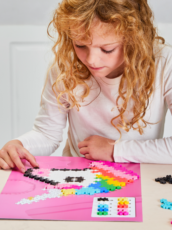 PLUS-PLUS PUZZLE BY NUMBER - LICORNE 250 MCX