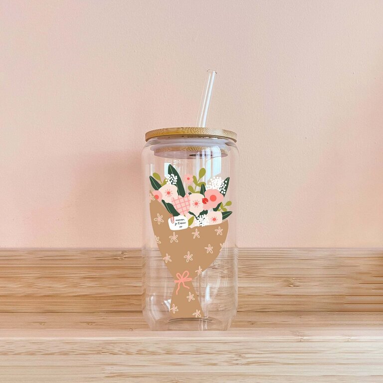 MÖMY VERRE BOHO 16 OZ - MAMAN JE T'AIME