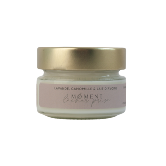 LOVLI CHANDELLE MOMENT LÂCHER PRISE - LAVANDE, CAMOMILLE & LAIT D'AVOINE
