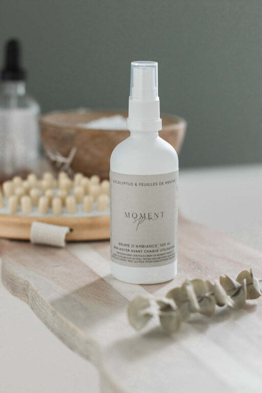 LOVLI BRUME D'AMBIANCE MOMENT SPA - EUCALYPTUS & FEUILLE DE MENTHE