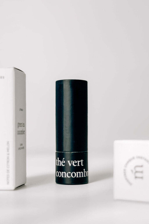 MARÉE CHANDELLE BAUME À LÈVRES - THÉ VERT & CONCOMBRE