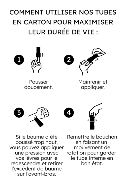 MARÉE CHANDELLE BAUME À LÈVRES - THÉ VERT & CONCOMBRE