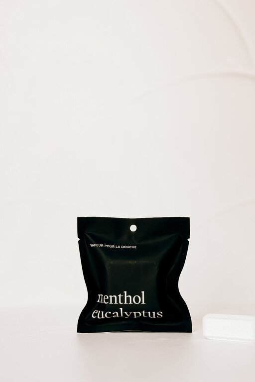 MARÉE CHANDELLE VAPEURS DE DOUCHE - MENTHOL ET EUCALYPTUS - À L'UNITÉ