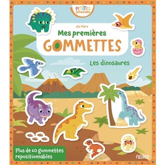 FLEURUS MES PREMIÈRES GOMMETTES - LES DINOSAURES